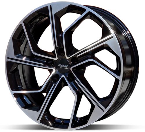 Alu disk Platin P116 Black 8,5x19 5x112 ET40 černý leštěný