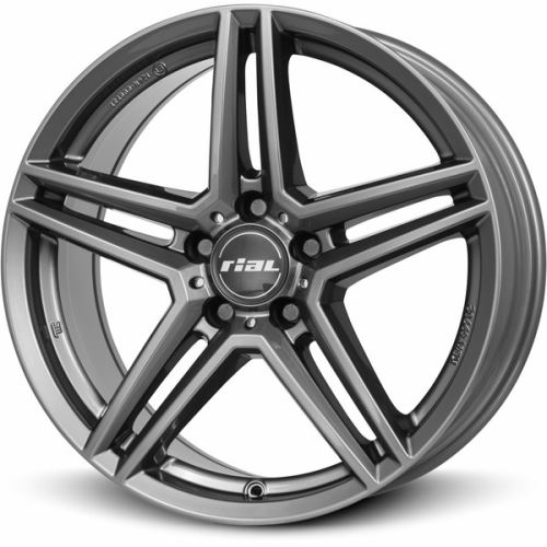 Alu disk RIAL M10 8x18, 5x112, 66.5, ET38 metal-grey