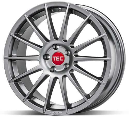 Alu disk TEC AS 2 Silver 8x18 4x100 ET38 grafitový stříbrný