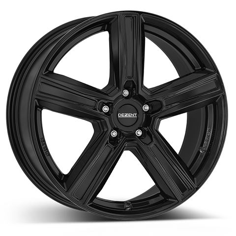 Alu disk DEZENT KG black 7.5x18, 5x112, 66.6, ET53.3 Black