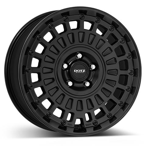 Alu disk DOTZ 4x4 Talara black 8x17, 5x127, 71.6, ET43 Black matt