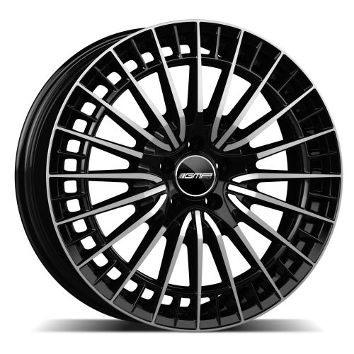 Alu disk GMP Qstar 8x19, 5x112, 66.6, ET45 Black Diamond