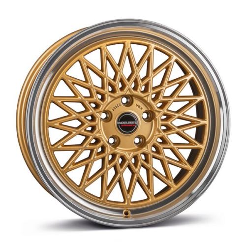 Alu disk Borbet B 8.5x19, 5x114,3, 72.5, ET40 gold rim polished