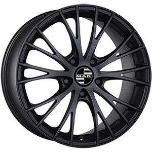 Alu disk MAK RENNEN 9x19, 5x114.3, 70.6, ET45 MATT BLACK