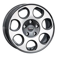 Alu disk AUTEC Yuna 6x15, 5x112, 66.6, ET30 Graphite polished