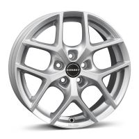 Alu disk Borbet Y 7.5x17, 5x114,3, 72.5, ET47 crystal silver
