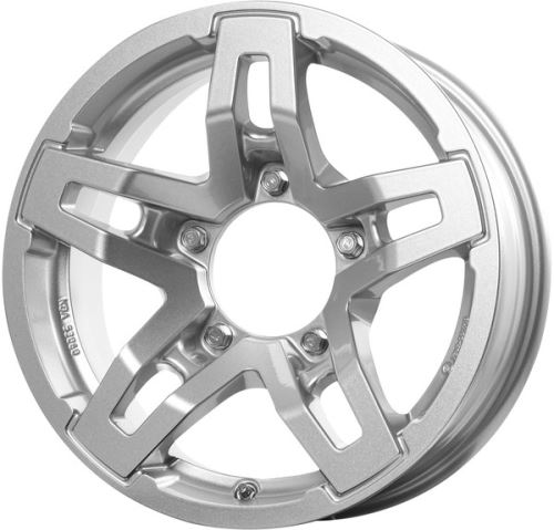 Alu disk Brock RC33X 5.5x15, 5x139,7, 108.3, ET5 Kristallsilber (KS)