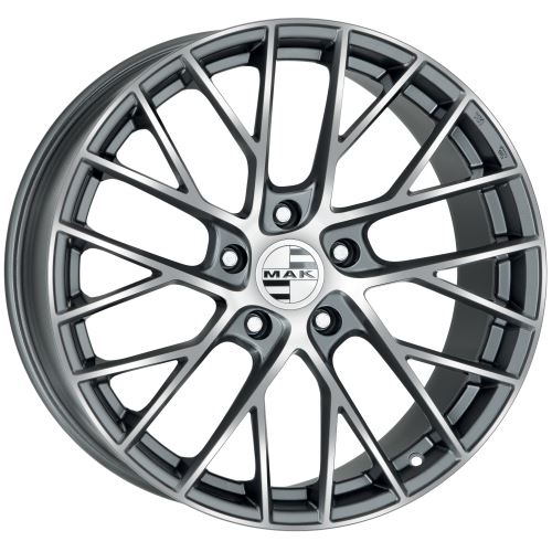 Alu disk MAK MONACO 8.5x19, 5x112, 57.1, ET46 GUN MET-MIRROR FACE