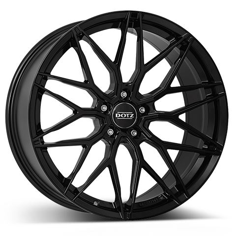 Alu disk DOTZ Suzuka black 9.5x19, 5x112, 70.1, ET25 Black