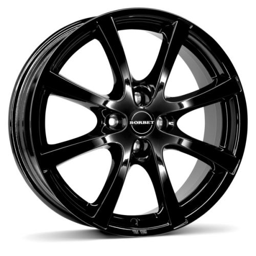 Alu disk Borbet LV4 6.5x15, 4x108, 72.5, ET35 black glossy
