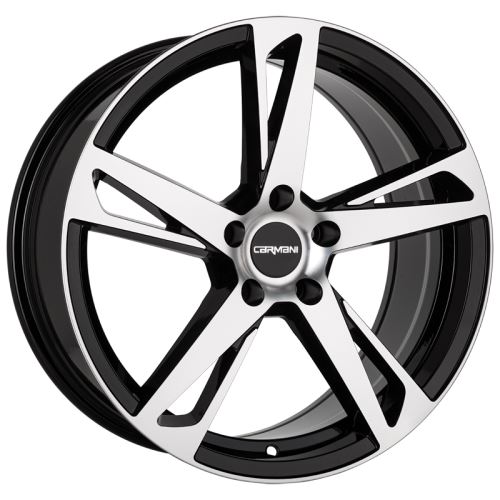 Alu disk CARMANI 16 Anton 7.5x17, 5x112, 66.6, ET35 black polish