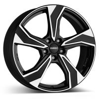 Alu disk DEZENT KB dark 7x17, 5x114,3, 67.1, ET45 Black/polished
