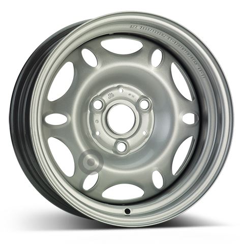 Ocelový disk ALCAR STAHLRAD 4x15, 3x112, 57,1, ET27, Silver