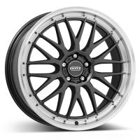 Alu disk DOTZ Bilbao dark 8x20, 5x108, 70.1, ET45 Gunmetal/polished lip