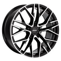 Alu disk CARMANI 20 Ludwig 6.5x16, 5x100, 63.4, ET38 black polish