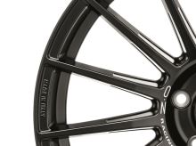 Alu disk OZ SPORT SUPERTURISMO LM 7.5x17, 4x108, 75, ET40 MATT BLACK SILVER LETTERING (4)