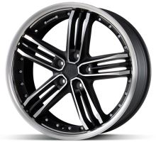Alu disk Keskin KT11 9,5x19 5x120 ET35 černý leštěný