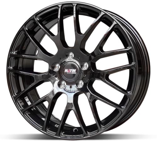 Alu disk Platin P70 BlackGlossy 8x18 5x114 ET35 černý lesklý