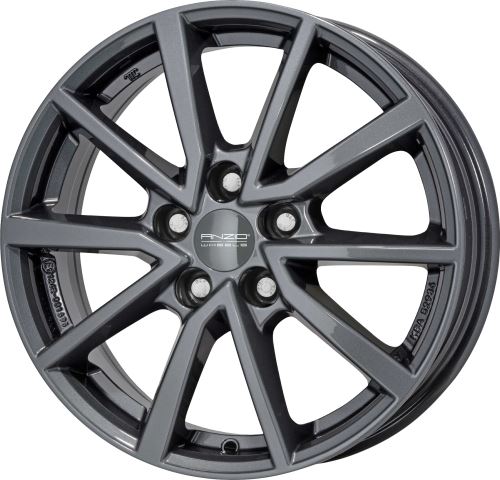 Alu disk ANZIO Vector 6.5x16, 5x108, 63.4, ET45 dark-grey