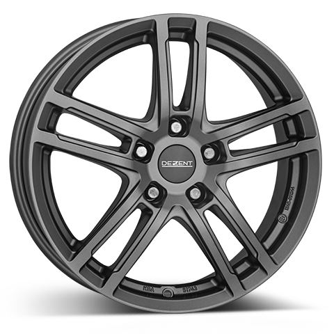 Alu disk DEZENT TZ graphite 6.5x17, 5x112, 66.6, ET34.5