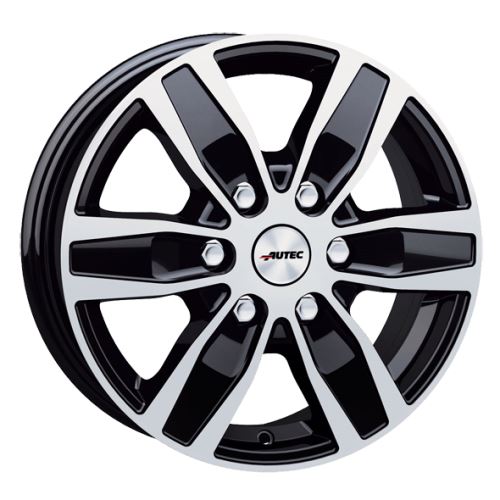Alu disk AUTEC Quantro 7x17, 6x120, 74.6, ET45 Black polished