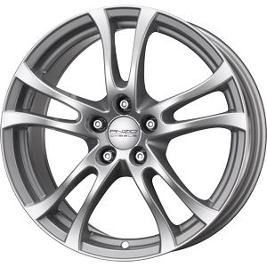 Alu disk ANZIO TURN 6.5x16, 5x110, 65.1, ET38 polar-silver