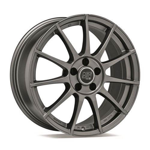Alu disk MSW ALL SEASON MSW 85 6x16, 5x100, 63.4, ET48 MATT GRAPHITE