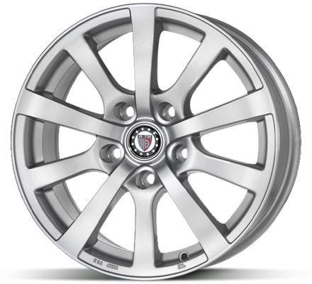 Alu disk Platin P58 Silber 7x17 5x112 ET38 stříbrný