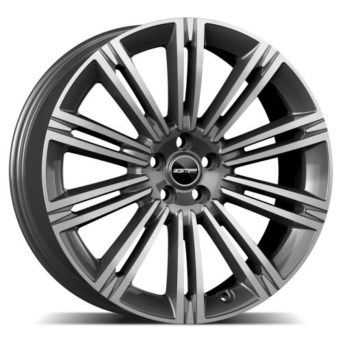 Alu disk GMP Experience 9.5x23, 5x120, 72.6, ET40 Anthracite Diamond