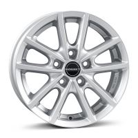 Alu disk Borbet W 7x17, 5x108, 72.5, ET50 crystal silver