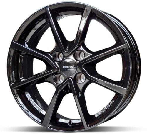 Alu disk Platin P95 FullBlack 4 6,5x16 4x108 ET28 černý
