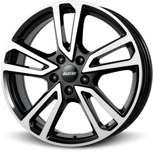 Alu disk ALUTEC Tormenta 7.0x17, 5x112, 57.1, ET49 diamant-schwarz frontpoliert