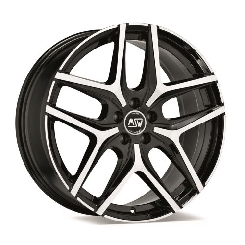 Alu disk MSW URBAN CROSS MSW 40 11x20, 5x120, 74.1, ET35 GLOSS BLACK FULL POLISHED