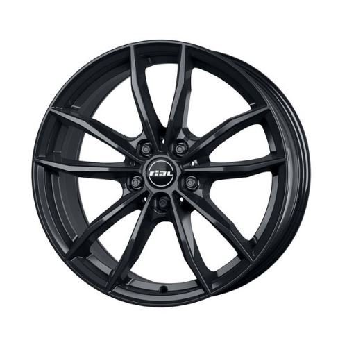 Alu disk RIAL X12 7x16, 5x112, 57.1, ET48 diamant-schwarz