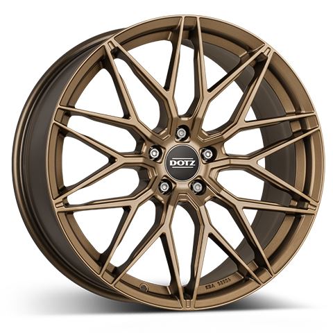 Alu disk DOTZ Suzuka bronze 8.5x20, 5x120, 72.6, ET47 Bronze matt