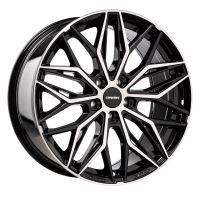 Alu disk CARMANI 26 Max 8x18, 5x112, 66.6, ET35 black polish