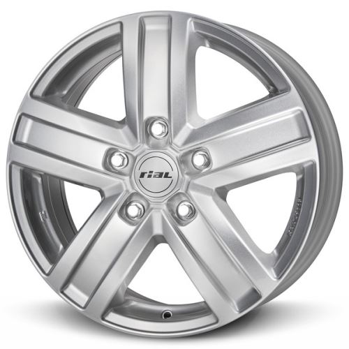 Alu disk RIAL Transporte 6.5x16, 5x114,3, 66.1, ET48 polar-silver