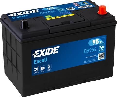 EXIDE Autobaterie EXCEL 12V 95Ah 720A, 306x173x222mm