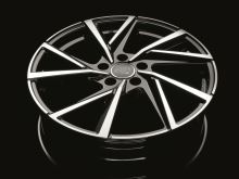Alu disk MSW ALL SEASON MSW 80-5 7x17, 5x114,3, 64.06, ET45 GLOSS BLACK FULL POLISHED (3)