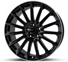 Alu disk 2DRV WH39 SW POL 8,5x19 5x112 ET35 černý lesklý leštěný