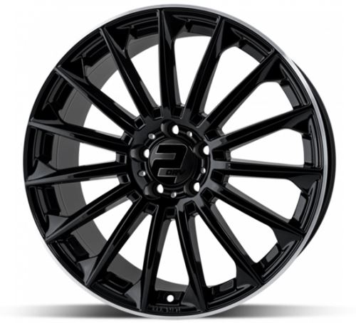 Alu disk 2DRV WH39 SW POL 9x20 5x112 ET42 černý lesklý leštěný