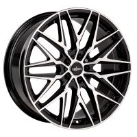 Alu disk OXIGIN 25 Oxcross 7.5x18, 5x114.3, 72.6, ET45 black full polish