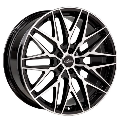 Alu disk OXIGIN 25 Oxcross 8.5x19, 5x115, 70.3, ET40 black full polish