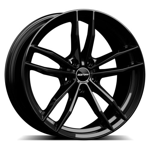 Alu disk GMP Swan 8x19, 5x112, 66.6, ET45 Glossy Black