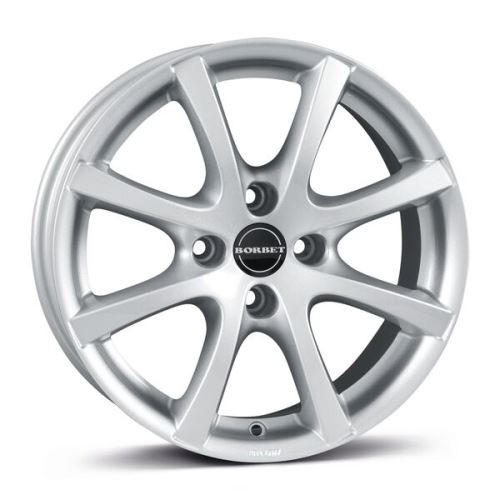 Alu disk Borbet LV4 6.5x15, 4x108, 72.5, ET35 crystal silver