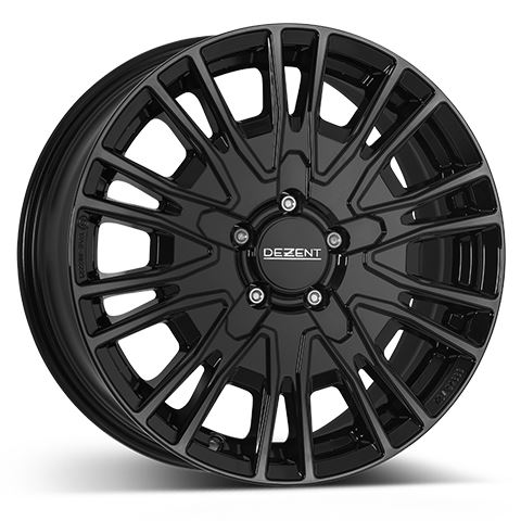 Alu disk DEZENT KE black 7.5x18, 5x118, 71.1, ET56 Black