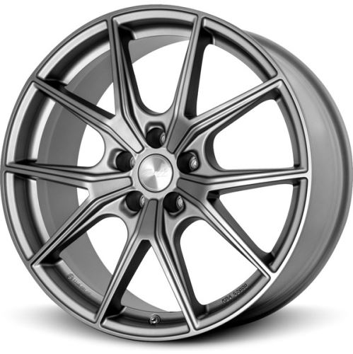 Alu disk Brock B40 9.5x19, 5x120, 64.1, ET60 Ferric Grey Matt (FGM)