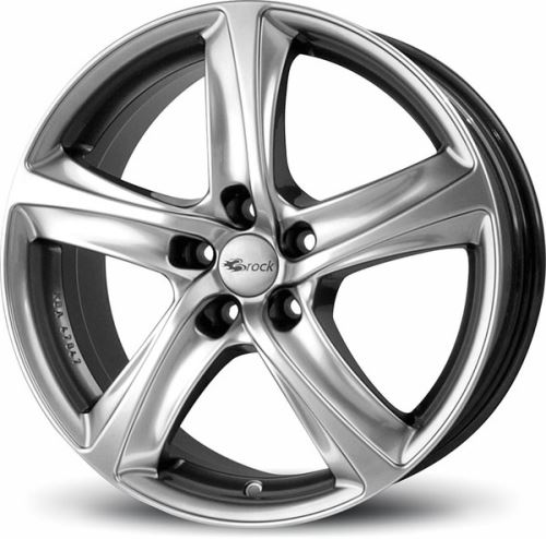 Alu disk Brock B25 7.5x17, 5x114,3, 72.6, ET38 Chromsilber (CSS)