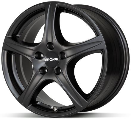 Alu disk Ronal R56 FullBlack 8x18 5x112 ET45 černý matný