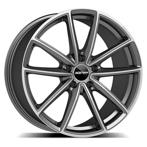 Alu disk GMP Titan 11x20, 5x130, 71.6, ET44 Anthracite Diamond